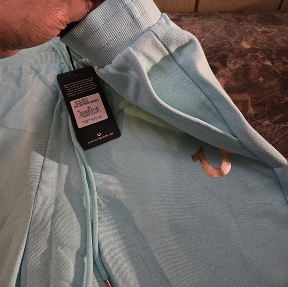 Women True Religion Shorts size XL color Yucca - Picture 3 of 5